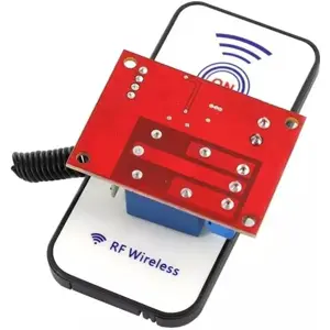 Módulo Transmissor + Receptor RF 433Mhz c/ relé 5V DC + comando