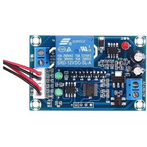 Módulo Sensor de nível de líquidos 12V c/ controle de relé 230V (bomba de água)