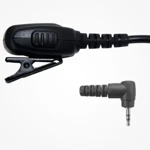 Auricular profissional p/ Walkie Talkie Motorola Jack 2.5mm (T60, T80, T92, XT180...) - Telecom