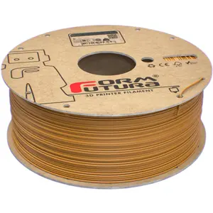 Rolo de filamento de impressão 3D em rPLA (reciclado) de 1.75mm - Caramelo - 1Kg