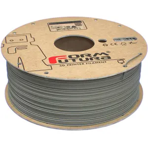 Rolo de filamento de impressão 3D em rPLA (reciclado) de 1.75mm - Cinza - 1Kg