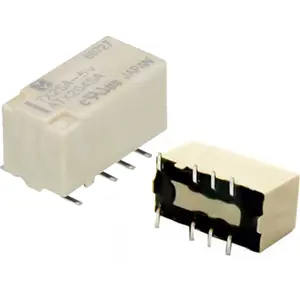 Relé SMT 5VDC 2A DPDT (8 pinos)