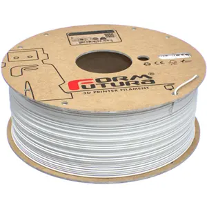 Rolo de filamento de impressão 3D em rPLA (reciclado) de 1.75mm - Branco - 1Kg