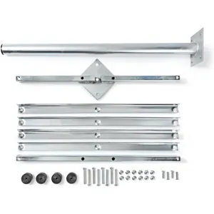 Soporte de suelo para antenas (Base: 65x65cm / Altura:75cm)