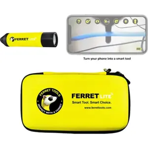 Câmara de inspecção visual (boroscópio) multifuncional 720p s/ fios WiFi - Ø24mm