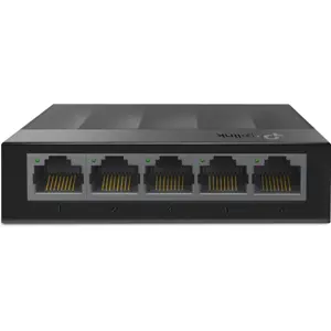Switch 5P Gigabit 10/100/1000Mbps Caixa de Plástico