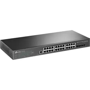 Switch 24P Gigabit + 4x SFP+ 10Gbps Gerenciável Jetstream L2+, montável em Rack