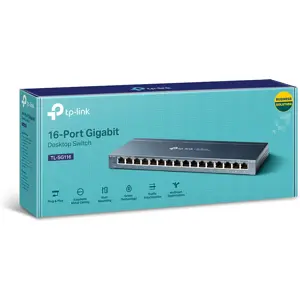 Switch 16P Gigabit 10/100/1000Mbps