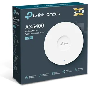 Access Point WiFi 6 Dual-Band AX5400 (4804+574Mbps) p/ teto