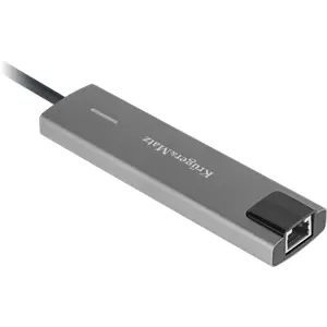 Adaptador/conversor multiport USB-C macho -> HDMI + 2xUSB3.0 + 2xUSB-C + RJ45
