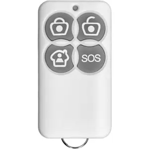 Alarme PIR solar inteligente Wi-Fi com sirene embutida + comando - compatível com Tuya
