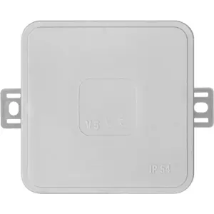 Caixa de derivação estanque 75x75x41mm IP54 - cinzento