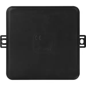 Caixa de derivação estanque 100x100x41mm IP54 - preto