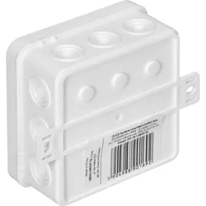 Caixa de derivação estanque 85x85x41mm IP54 - branco