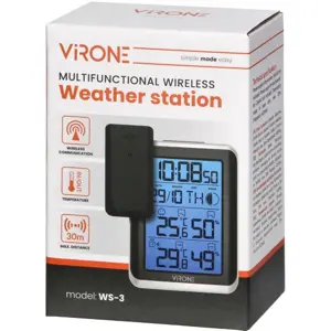 Estación meteorológica digital IN/OUT (con sonda exterior inalámbrica)