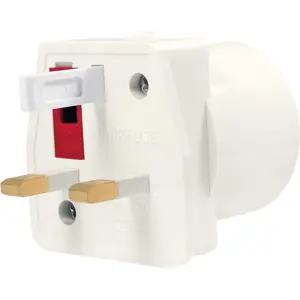 Kit de adaptadores de viaje Schuko (tipo F) ➝ Universal (sin tierra)