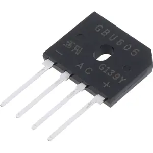 Ponte retificadora GBU605 600V 6A