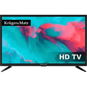 Televisor 24'' HD DVB-T2 H.265 HEVC 230V/12V