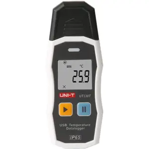 Registador de dados (Data Logger) de temperatura USB - IP65