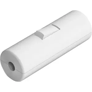 Interruptor de paso cilíndrico 250V 2A - blanco