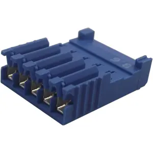 Ficha IDC AMPMODU HE14 5 pinos fêmea 2.54mm