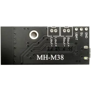 Receptor de áudio Bluetooth 4.2 com amplificador (2x5W)