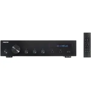 Amplificador estéreo Hi-Fi 80+80W BT/USB/FM