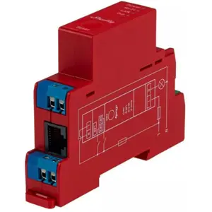 Módulo para calha DIN c/ 1 relé e medição de energia para automação WiFi/BT/LAN - 110/240VAC 16A