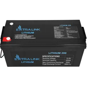 Bateria de Lithium (LiFePO4) BMS 12.8V 2560Wh 200A