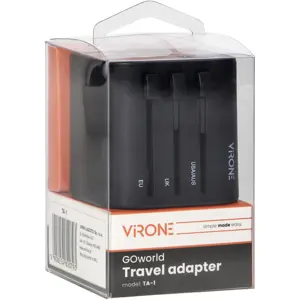 Adaptador de viagem Universal (s/ terra)