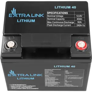 Bateria de Lithium (LiFePO4) BMS 12.8V 512Wh 40A