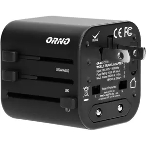 Adaptador de viagem Universal (s/ terra)