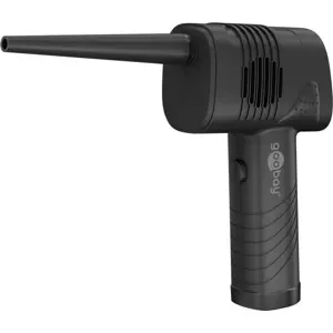Bomba/Soprador de ar portátil a bateria 2.000mAh (c/ 5 ponteiras)