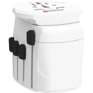 Adaptador de viagem Universal (c/ terra) [Combo]