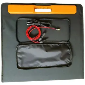 Painel fotovoltaico monocristalino ETFE dobrável 100W c/ USB-C PD + 2x USB-A + DC + XT60 - 1130x595mm