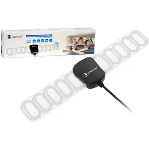Antena TDT DVB-T DAB/FM 28dB 12VDC para automóvel