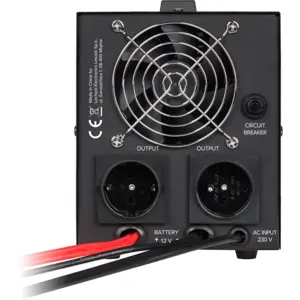 Inversor 12VDC ➝ 230V onda sinusoidal pura 800VA 500W c/ função de UPS