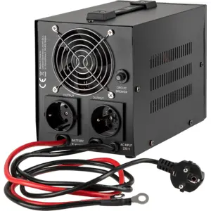 Inversor 12VDC ➝ 230V onda sinusoidal pura 800VA 500W c/ função de UPS
