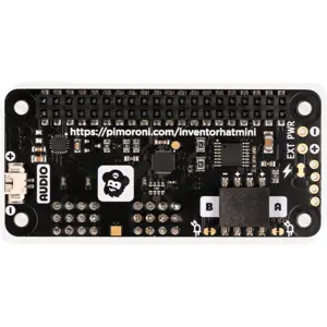 Placa de expansão de motores, servos e áudio p/ Raspberry Pi