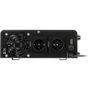 Inversor de parede 12VDC -> 230V onda sinusoidal pura 500VA 300W c/ função de UPS