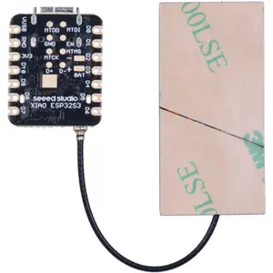 Microcontrolador Seeed Studio XIAO ESP32S3 Sense para aplicações de AI com câmara e microfone