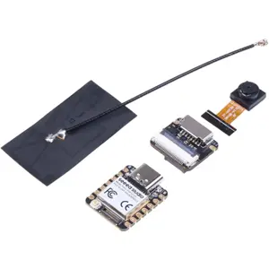 Microcontrolador Seeed Studio XIAO ESP32S3 Sense para aplicações de AI com câmara e microfone