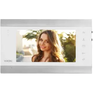 Kit Videoporteiro modular inteligente WiFi 1024p (compatível c/ Tuya) c/ monitor 7'' - IP44 - Branco [Recondicionado]