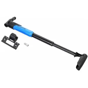 Bomba de ar manual para bicicleta (c/ suporte)