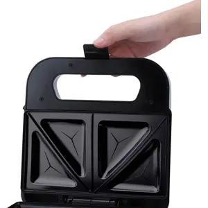Sandwicheira / Tostadeira dupla antiaderente 230V 750W - Inox