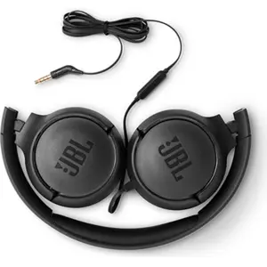Auscultadores Headphones On-ear Pure Bass c/ mãos-livres e jack 3.5mm - preto