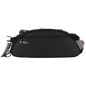 Bolsa traseira para bicicleta 11L c/ farolim traseiro