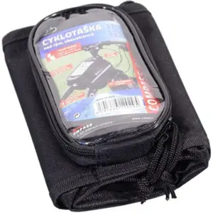 Alforge duplo de bicicleta c/ bolsa de telemóvel (≤5'')