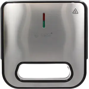 Sandwicheira / Tostadeira dupla antiaderente 230V 750W - Inox