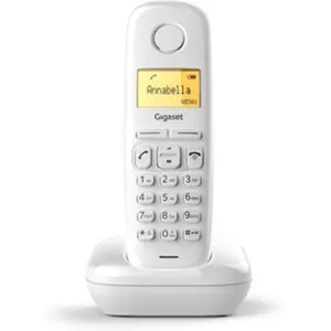 Telefone rede fixa sem fios - Branco